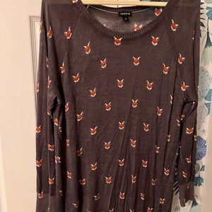 Torrid fox sweater 2X